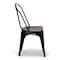 Atlas Commercial Products Titan Series Industrial Metal Chair, Black MSC9BLK - alternate 6